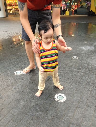 วันของสามคนพ่อแม่ลูก