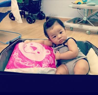 update lucas 6 months old b4 go to Thailand