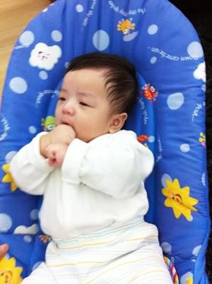 Lucas 3 month old Gor gor Bday and my pics