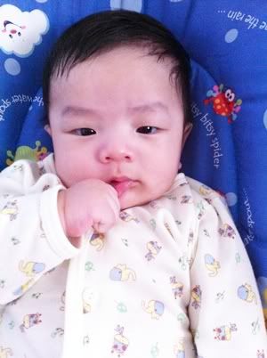 Lucas 3 month old Gor gor Bday and my pics