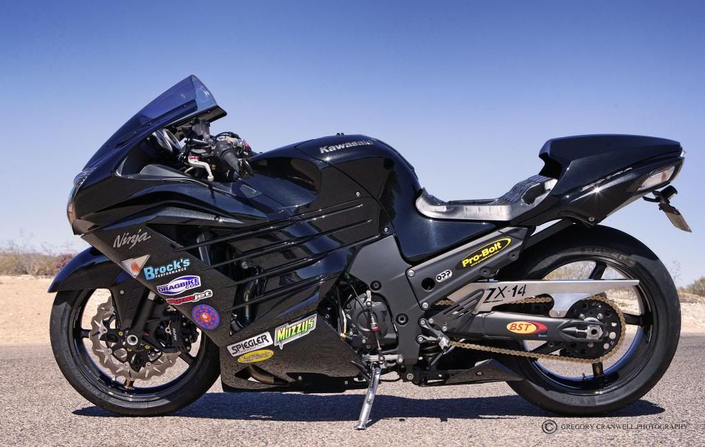 Land Speed 2012 ZX14R finished! Pics