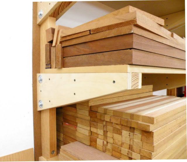 Lumber Storage Rack