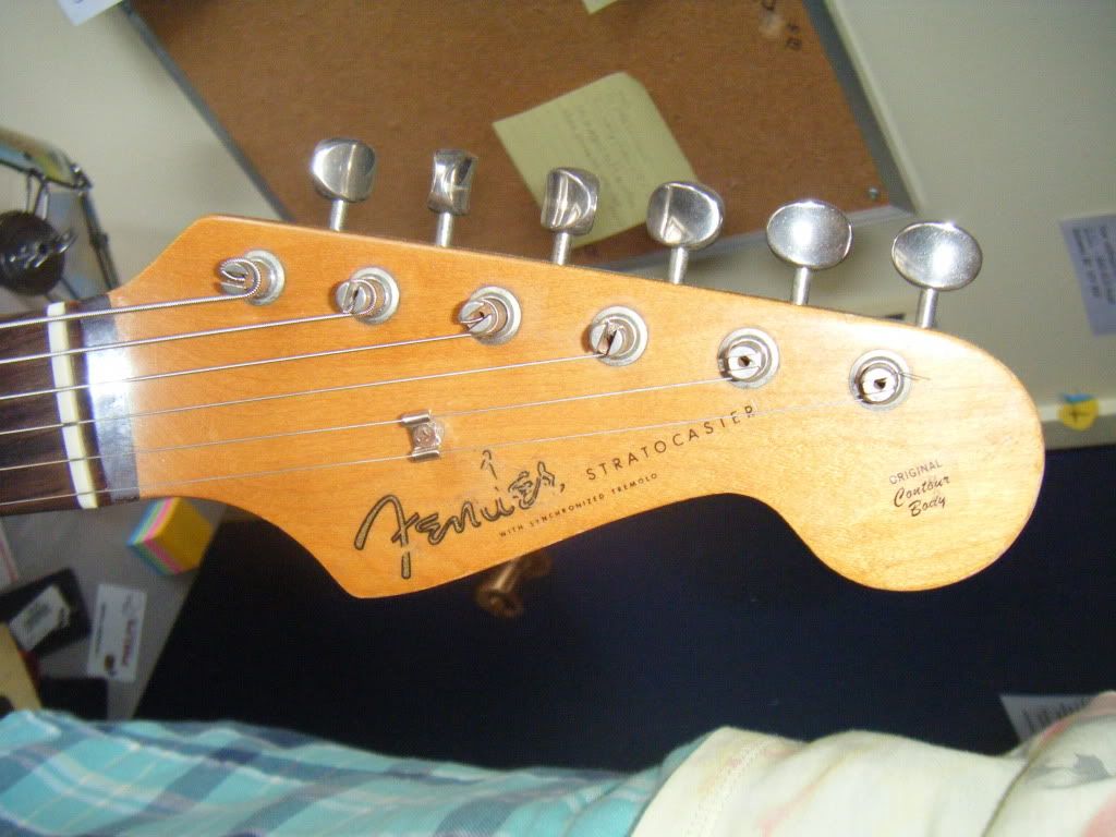 Replacing tuning machines on Fender Strat r/Guitar