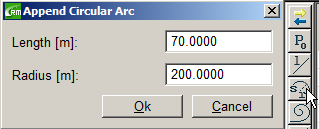 append circular arch
