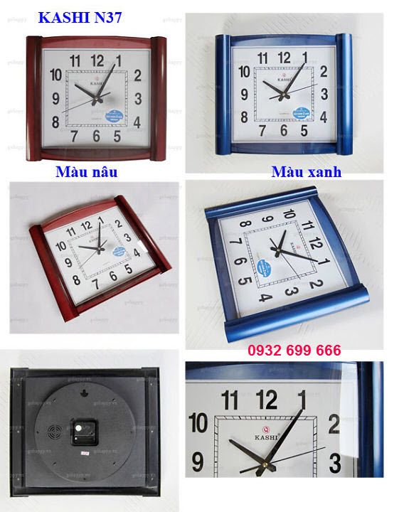 Đồng hồ treo tường Kashi, đồng hồ treo tường giá rẻ tại Hà Nội - 19