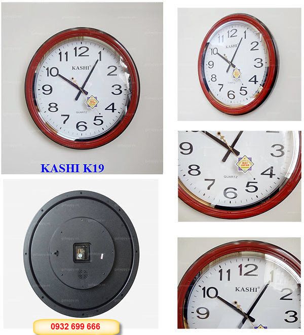 Đồng hồ treo tường Kashi, đồng hồ treo tường giá rẻ tại Hà Nội - 20