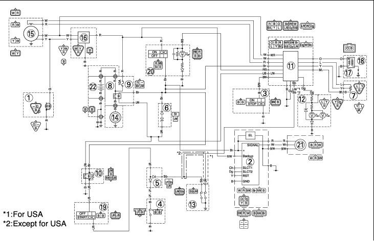 Wr450F Wiring Diagram - 2005 Yfz 450 Electrical Diagram - Wiring