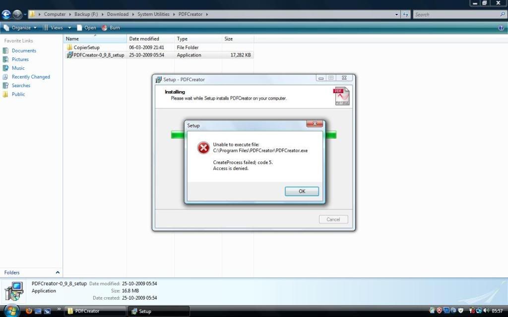 Vista Access Is Denied Folder