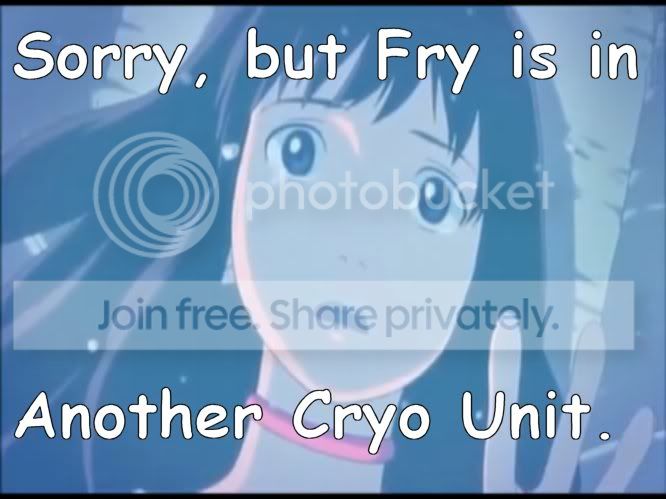 Also, I don't think frozen tears float like that...