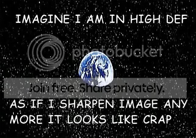 NOT ACTUALLY HIGH DEFINITION!