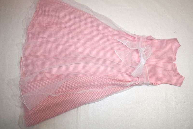 GIRLS pink summer DRESS = BONNIE JEAN = SIZE 14  