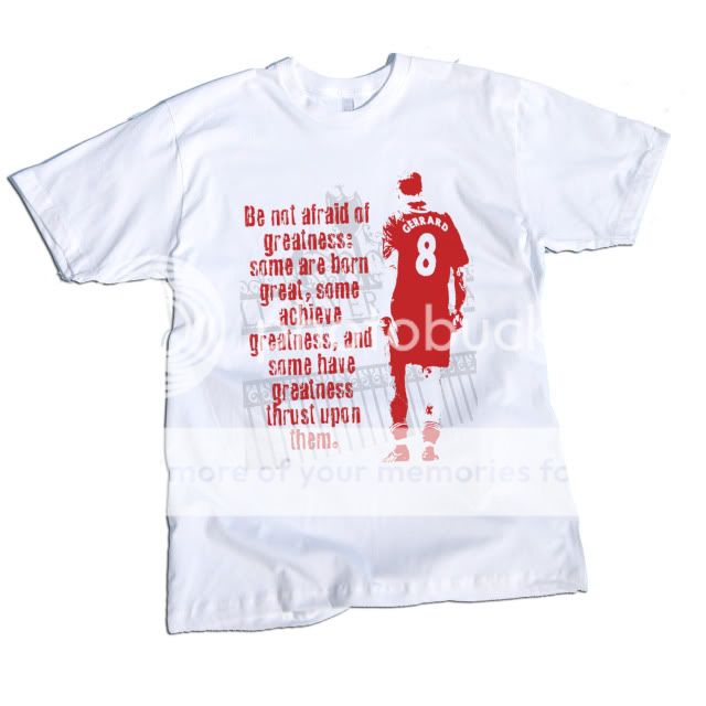 Steven Gerrard Liverpool FC T Shirt Jersey S M L XL Gr8  