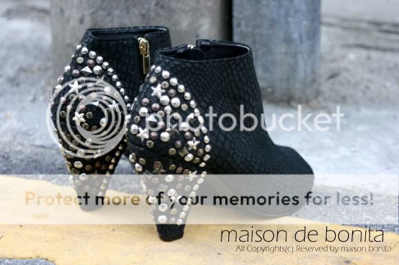 Runway Style Studded Booties for Trendsetters