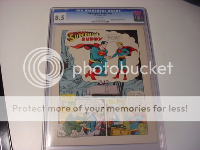 CGC 8.5 BLUE 1954 SUPERMANS BUDDY #nn# first print/color  